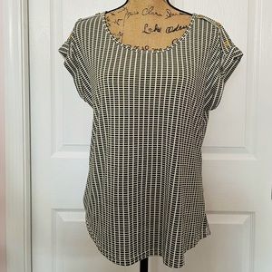 Mine geometrical design blouse size medium